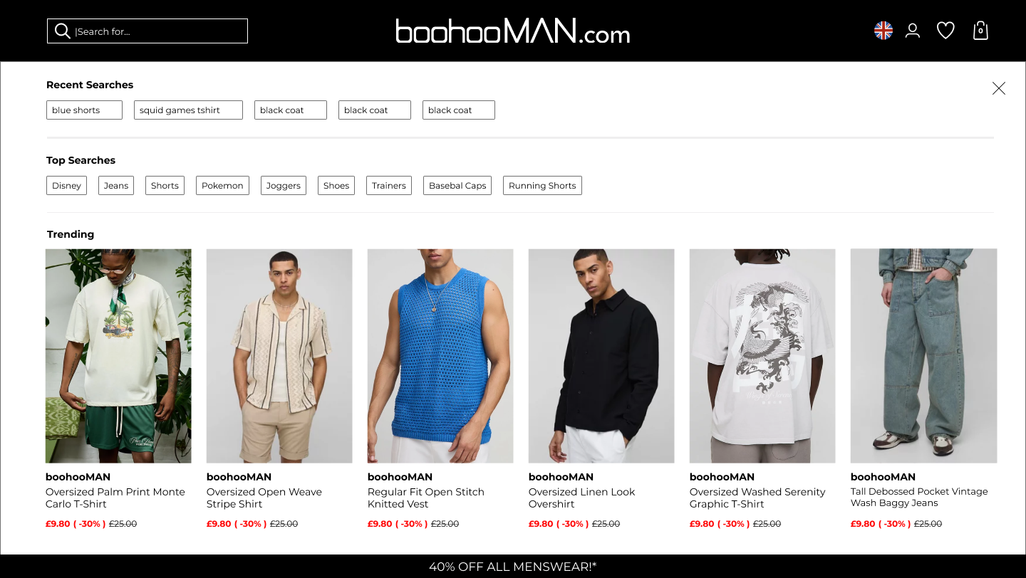 BHM Search V2 - Desktop - Pre-Search