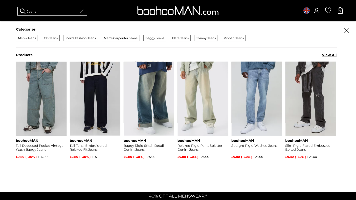 BHM Search V2 - Desktop - Search Results